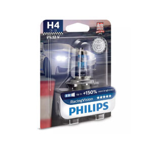 Bec H4 Philips Racing Vision +150%, 12V, 55 W