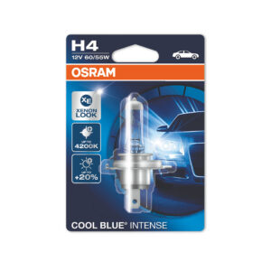 Bec H4 Osram Cool Blue Intense, 12V, 55/60W, 4200K