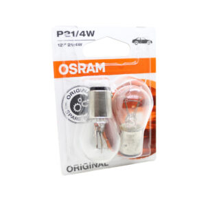 Set 2 Becuri P21/4W Osram Original, 12V, 21/4W