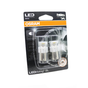 Set 2 Becuri P21W Osram LEDriving SL, 12V, 2W, 6000K