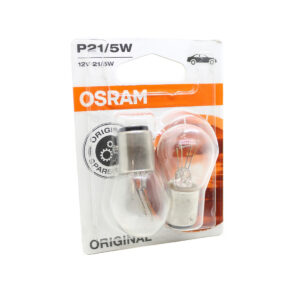 Set 2 Becuri P21/5W Osram Original, 12V, 21/5W