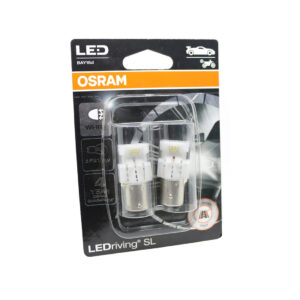 Set 2 Becuri P21/5W Osram LEDriving SL, 12V, 0.40/2W, 6000K