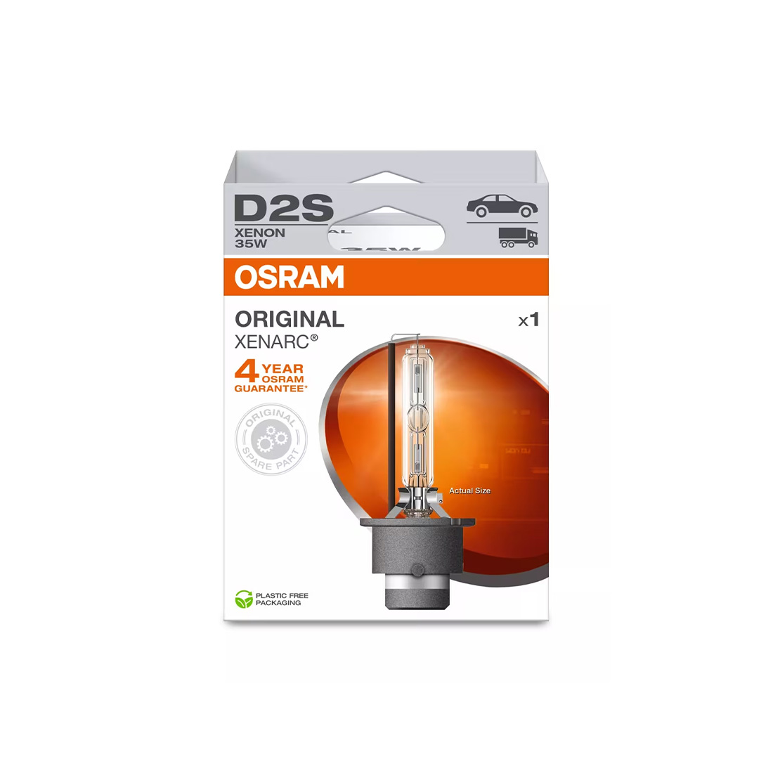 Bec Xenon D2S OSRAM Xenarc Original 66240-1HB, 4300K, 85V, 35W 1 Bec xenon D2S OSRAM Xenarc Original 66240-1HB 35W