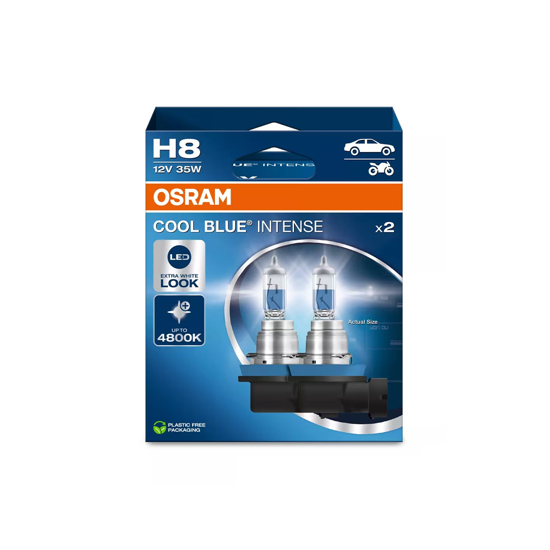 OSRAM Cool Blue Intense – Ce modele exista si cum alegi varianta potrivita 10 Set 2 becuri H8 Osram Cool Blue Intense 64212CBN-2HB