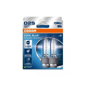 Set 2 becuri xenon D2S OSRAM Xenarc Cool Blue Intense 66240CBN-2HB 35W