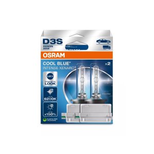 Set 2 becuri xenon D3S OSRAM Xenarc Cool Blue Intense 66340CBN-2HB 35W