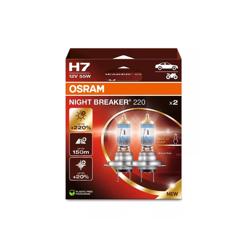 bec h7 osram night breaker 220 64210NB220 2HB